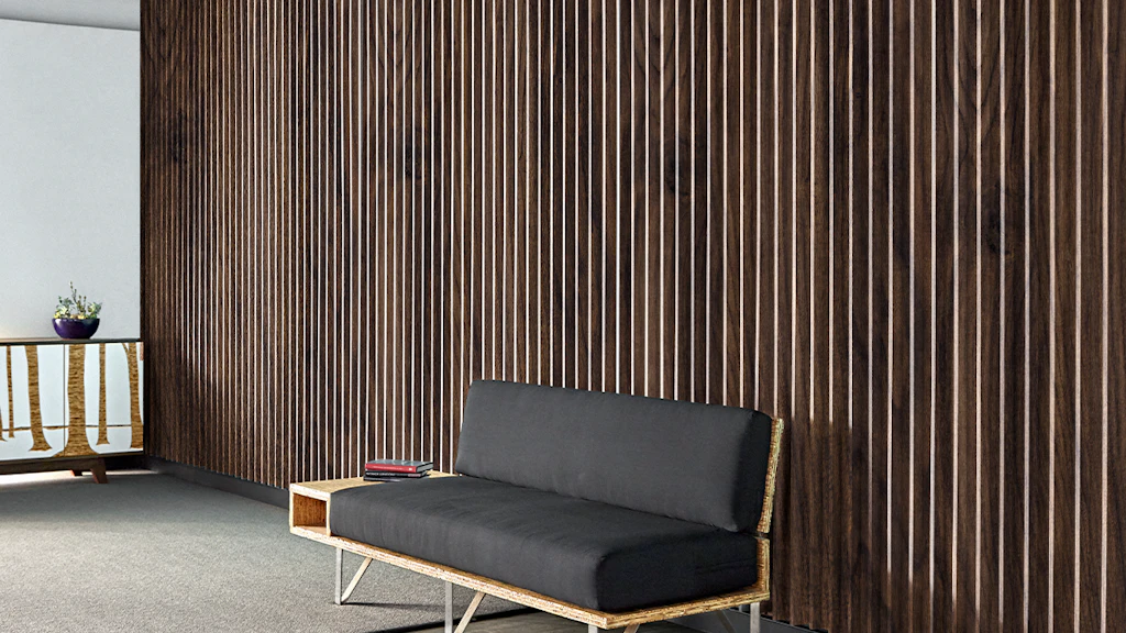 Level Fins | Kirei Ink Dark Oak print