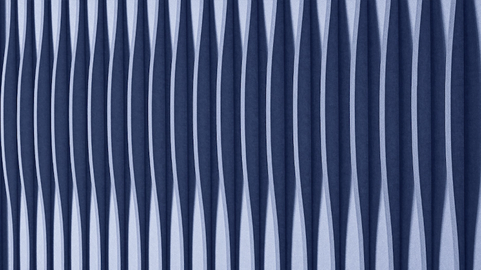 Wave Fins | Acoustic Fin Wall Panels | Kirei